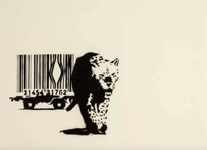 Banksy (West  Country Prince) -  Barcode (Replica)